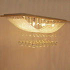 603803565914 Unbranded Flush Mount Crystal Drop Elegant Ceiling Light