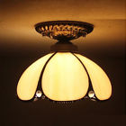 607841461061 Baycheer European Style Colorful Glass Shade Light Ceiling