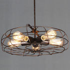 607841464062 Baycheer Farmhouse Industrial Style Pendant Light Rust Steampunk