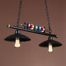 607841465335 Baycheer Loft Billiard Style Scalloped Hanging Lamp Iron