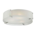 Ls-5420c 60wx3 E27 Flush Source Frost Mount Chrome Lite 4pcs Glass Type Panel