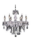611720683949 Unbranded Clear Crystal Semi Flush Mount Ceiling Lighting