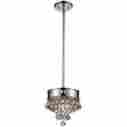 612mp-ch Z-lite 1 Light Mini Pendant
