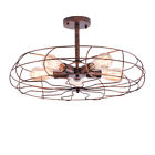 615855050522 Susuo Rustic Industrial Style Ceiling Light Pendant Lamp