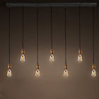 615855051611 Susuo Rustic Lights Chandelier Pendant Edison Lamp Cafe