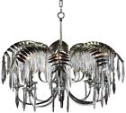 616524097596 Chandelier John-richard 8-light Brushed