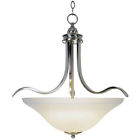 617200 Brushed Sanibel Light Lighting Fluorescent Pendant Lamp Af Single Nickel
