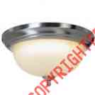 617216 Monument Brushed Nickel Fluorescent Ceiling Lighting Sonoma Light