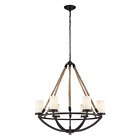63042-6 Elk Lighting 6 Light 830335016106