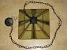 65069 Kichler Lighting Tarlton Collection Light Pendant Dore Bronze Art Glass