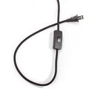 65114 Globe Electric Vintage Edison Mini Pendant Matte Black 058219651148