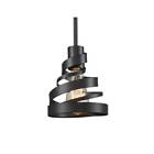 65181-1 Elk Lighting Zabrina Mini Pendant With Spiral Metal 748119113593