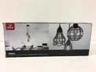 65624 Globe Electric Jorah Bronze Cage Cluster Pendant New 058219656242