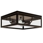 65748 Globe Electric Memphis Flush Mount Ceiling Light 058219657485
