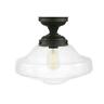 65849 Globe Electric Lucerne Dark Bronze Mount 0058219658499
