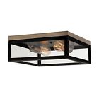 65919 Globe Electric Memphis Flush Mount Ceiling Light 058219659199
