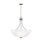 6616504-962 Sea Gull Lighting Geary Brushed Nickel Pendant 785652001079