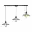 67041 3l Corrine Elk Lighting Pendant In Oil Rubbed Bronze White 748119089171
