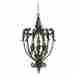 6730-6-88 Madeleine Quorum International Family 6 Light Entry Corsican Gold