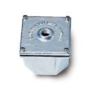 6988-bi1 Lightolier Galvanized Junction Box Top Bottom Inlets