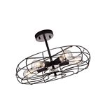 7007-5cu-ob Yobo Lighting Oil Rubbed Bronze Vintage Barn Metal 735980992150