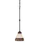 70076-1 Pendant Collection Elk Copper Burnished Lighting Filigree Stone