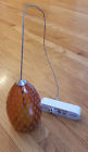 700fjfiros Satin Firebird Amber Pendant Owl Tech Nickel Lighting