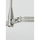700mocfxhs Flexible Tech Connectors Nickel Satin Horizontal Monorail Lighting