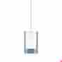 700moecpuz 700moecpu Mini Echo Tech Lighting Antique Bronze Monorail Steel Blue Glass 0884655020695