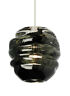 700tdadr 700tdadrkb Tech Lighting Smoke Shade Black Finish Audra Pendant