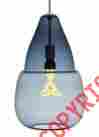 700tdcpsgpu Tech Lighting Caspian Grande Steel Blue Hand-blown Glass Pendant