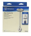 70284 15 Pendant Westinghouse Mini Kits Nickel Single Kit Finish Light