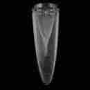 7037-001 Joshua Marshal Elegant Crystal Chandelier Light Fixture Chrome Dining Room Foyer Entry Formal 760853604427