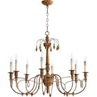 703998-1901981-251 Mill Mason Bouverie Soft Umber Chandelier 647946239479