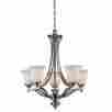 704-5-bn Z-lite 5 Light Chandelier Matte Opal 685659020700