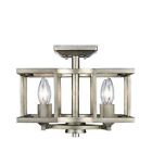 7151-sf Golden Lighting Wg Bellare Light Semi Flush Mount 844375029590