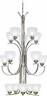 7245-33 Volume Lighting Chicago Light Tier Chandelier Nickel