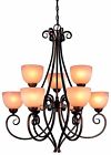 729-355 Minka-lavery Caspian Chandelier 9-lt