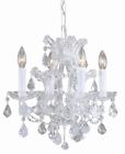 4474-ch-cl-saq 732108 Draped Candle Crystal Lights Id Chandelier 4