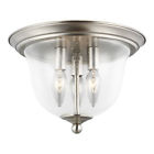 743999-2088858-251 First Selby Brushed Nickel Led Flush Mount 601754838118