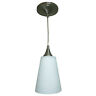 Cpl1-1pnk 749835 Portfolio Polished Nickel Mini Transitional Cone Pendant