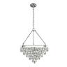 7500gb-015 Decor Living Milton Chrome Crystal Pendant 092903909450