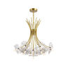 750743755803 Modern Crystal Chandelier Dandelion Gold Firework Pendant Light