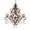 7512-bu-cl-s Norwalk Crystorama Lighting Chandelier In Bronze Umber 633779013850