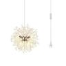 751300598369 Dellemade Plug In Sputnik Chandelier Crystal Branches