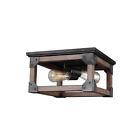 7513302-846 Sea Gull Lighting Weathered Gray And Distressed Oak 0785652275876