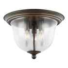 7514503en Sea Gull Lighting Belton Light Wide Led Flush 785652065620