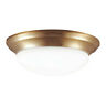 75435-848 Sea Gull Two Light Ceiling Flush Mount Satin 0785652243578