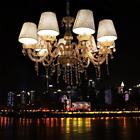 756353805600 Unbranded Home Lighting Crystal Ceiling Light Pendant Lamp