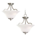 77375ble-965 Lighting Sea Light Fluorescent Semi-flush 2 Energy Gull Somerton